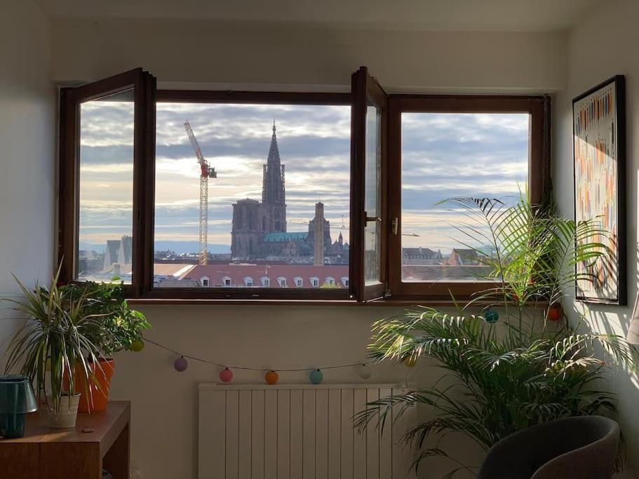 Appartement Panorama Cathedrale - Appt Lumineux Avec Parking Prive à Strasbourg Extérieur photo